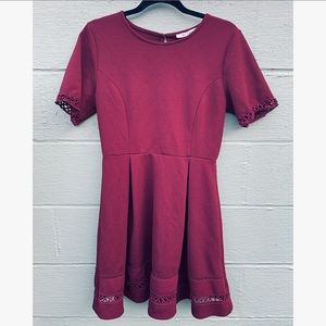 3/$15!!  Burgundy Dress